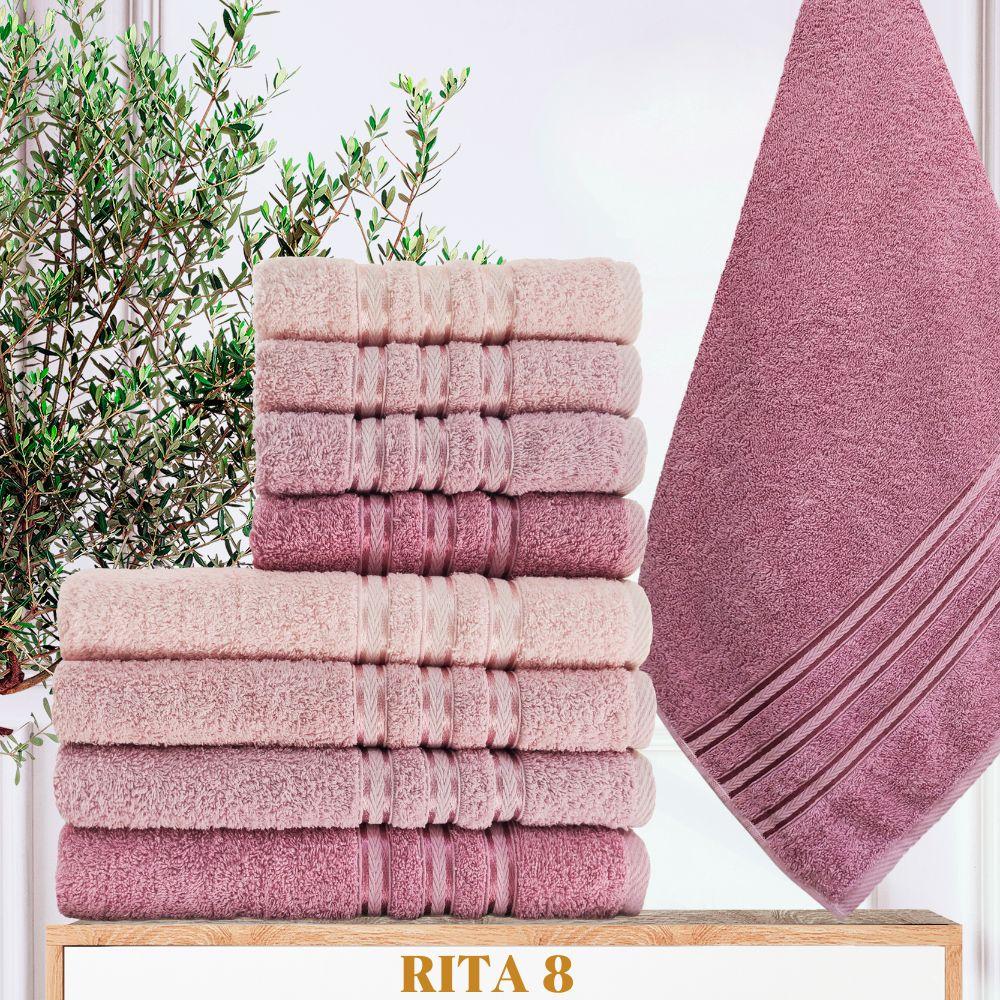Set of 4 towels - RITA 8