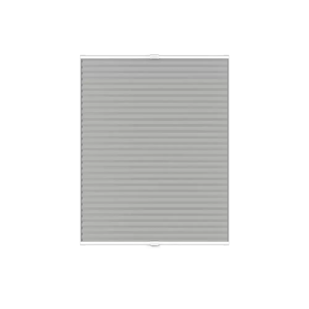 Pleated Blind Premium - Silvery ice