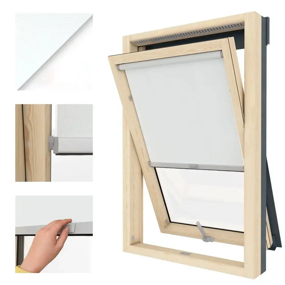 Skylight Blind - Blackout White