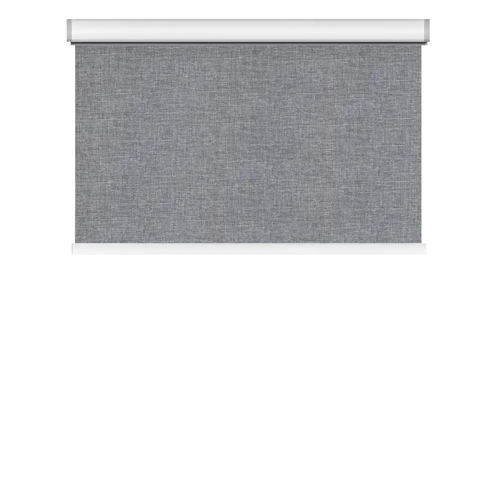 Electric roller blind in a cassette - Classic Grey