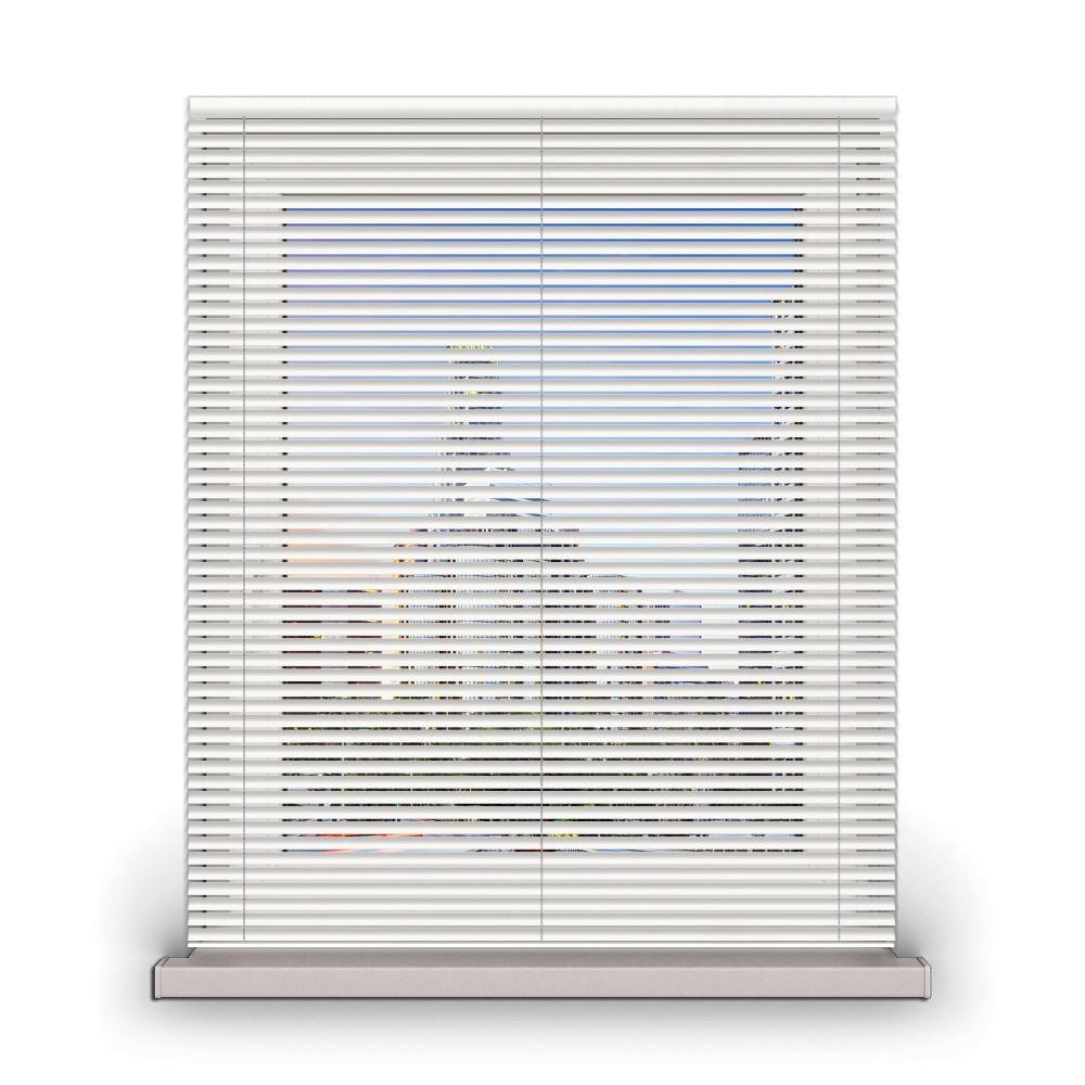 Aluminum blind 25mm "White perforated" dimensions: 540mm/1180mm