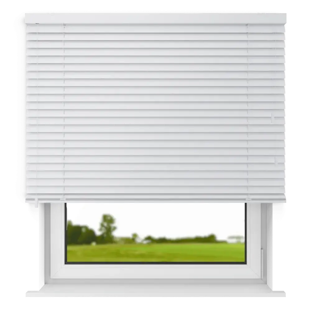 Aluminum blinds 50MM - Shiny white