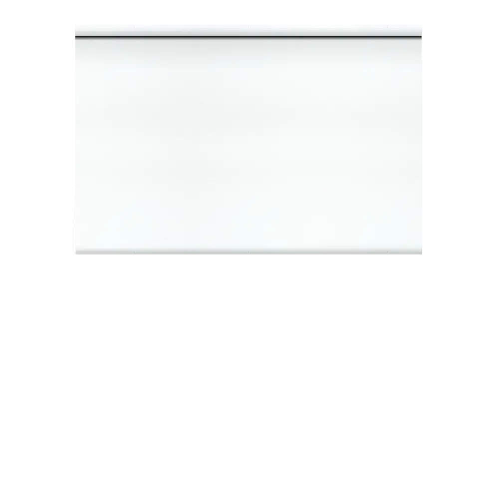 Wireless electric roller blind  - Blackout White