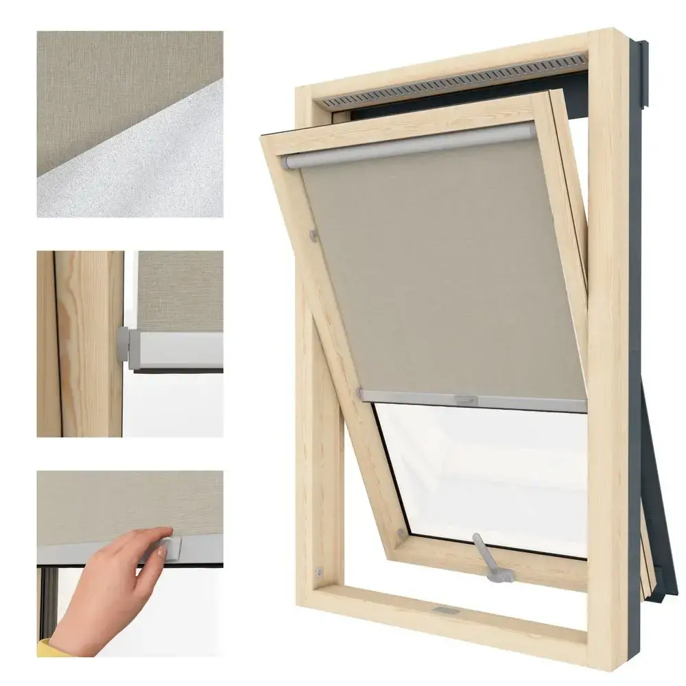 Skylight Blind - Thermo Dark Beige