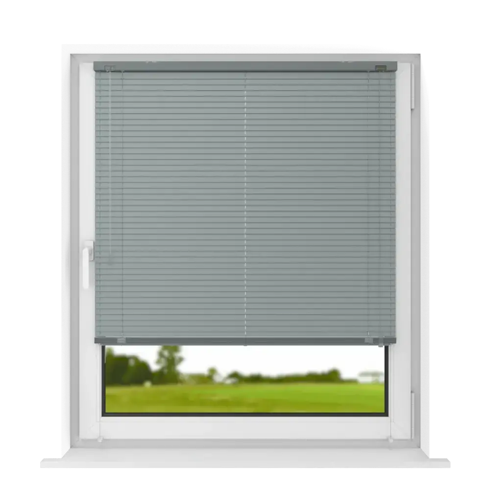 Aluminum blinds 25MM - Dark grey frosted