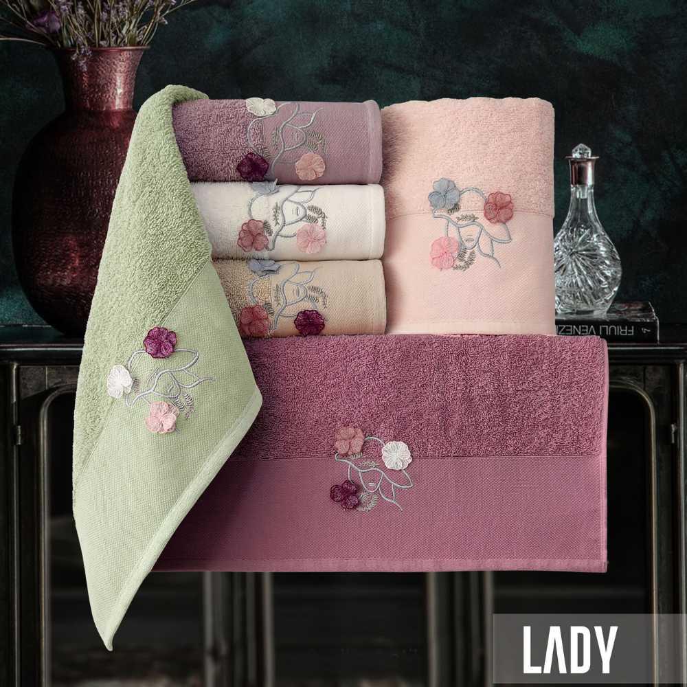 Set of 6 towels - LADY