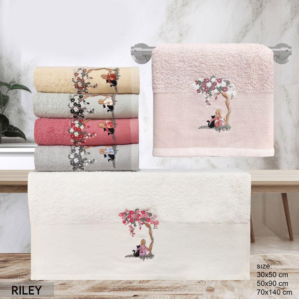 Set of 6 towels - RILEY