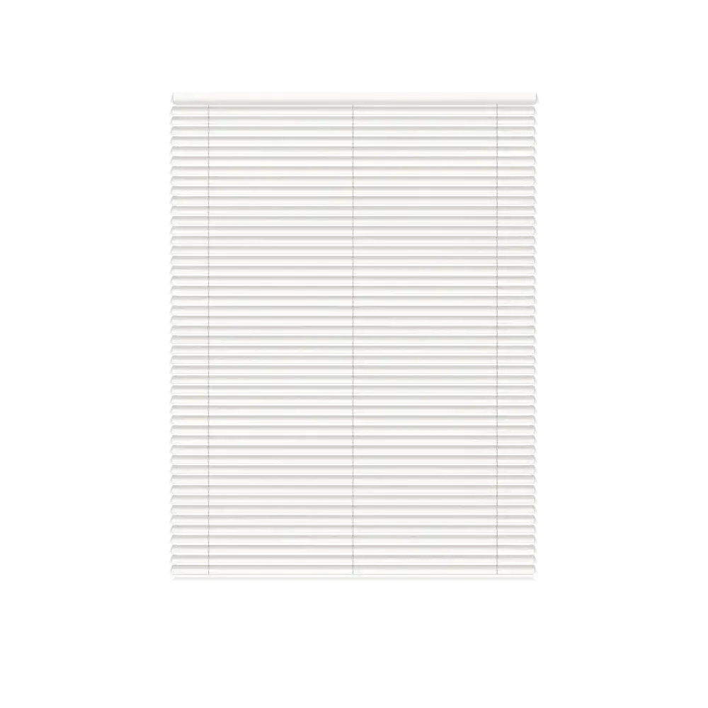 Aluminum blinds 25MM - mounted on the window frame - Pure White