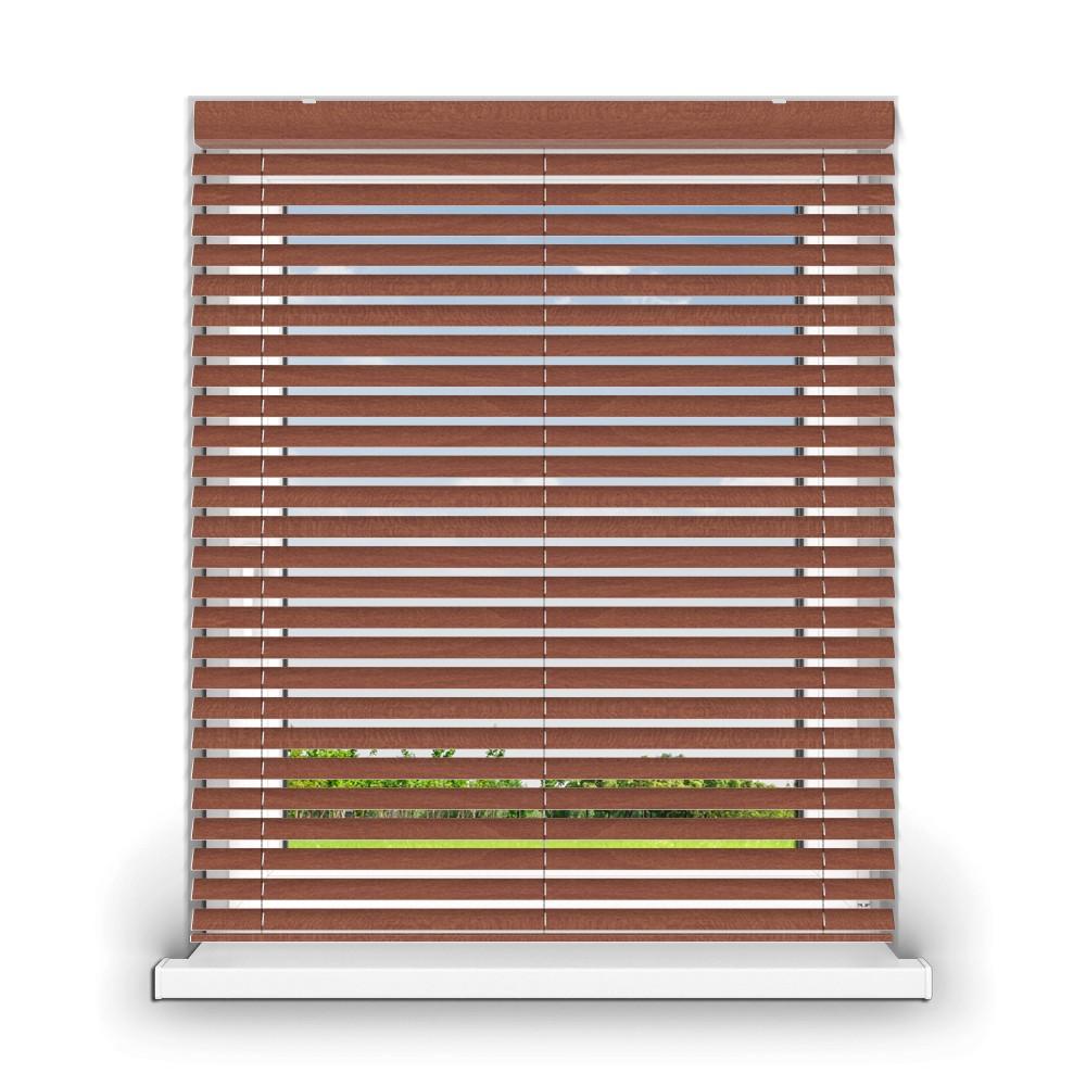 Wooden blind 50mm "Cherry Wood" dimensions: 780mm/2540mm