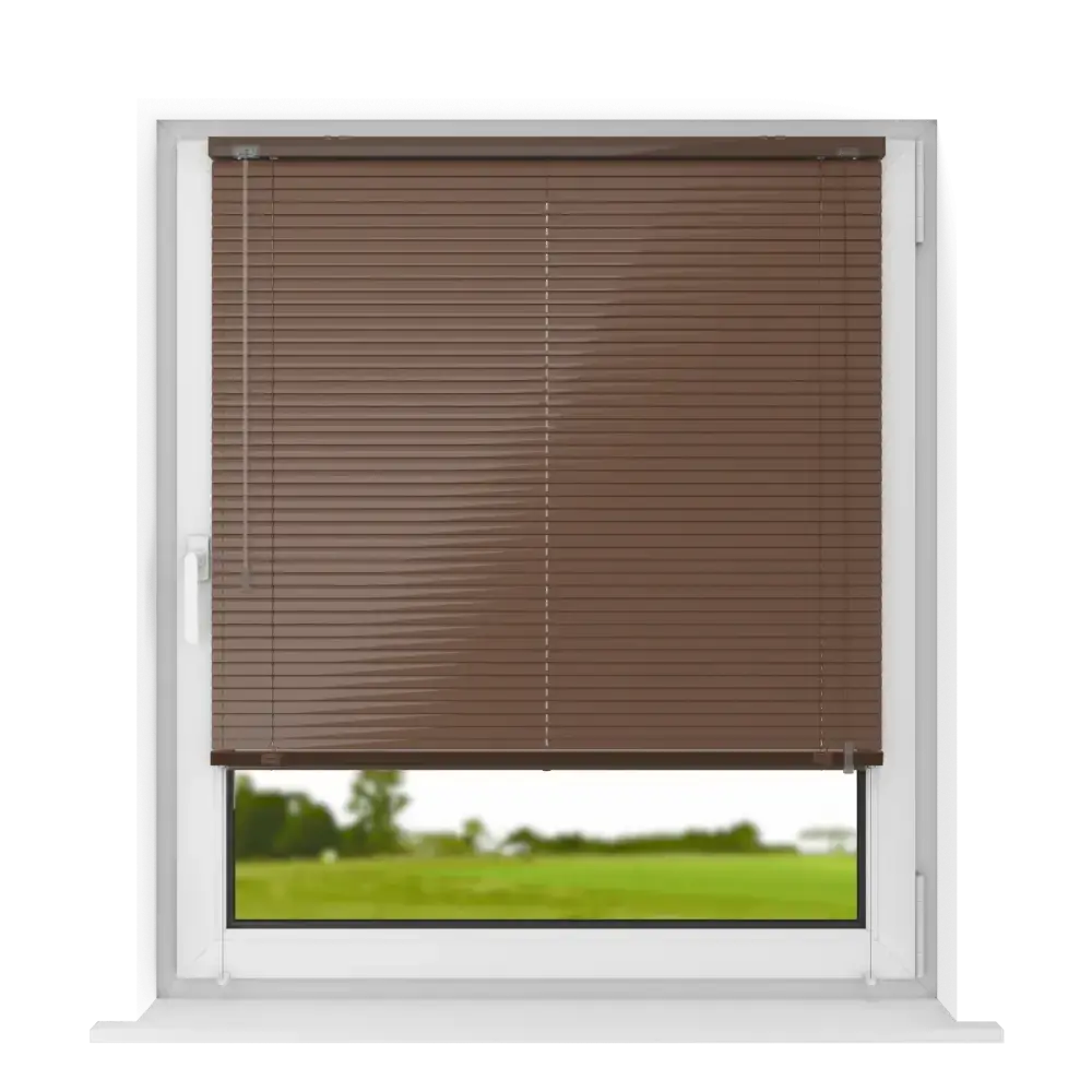 Aluminum blinds 25MM - Brown