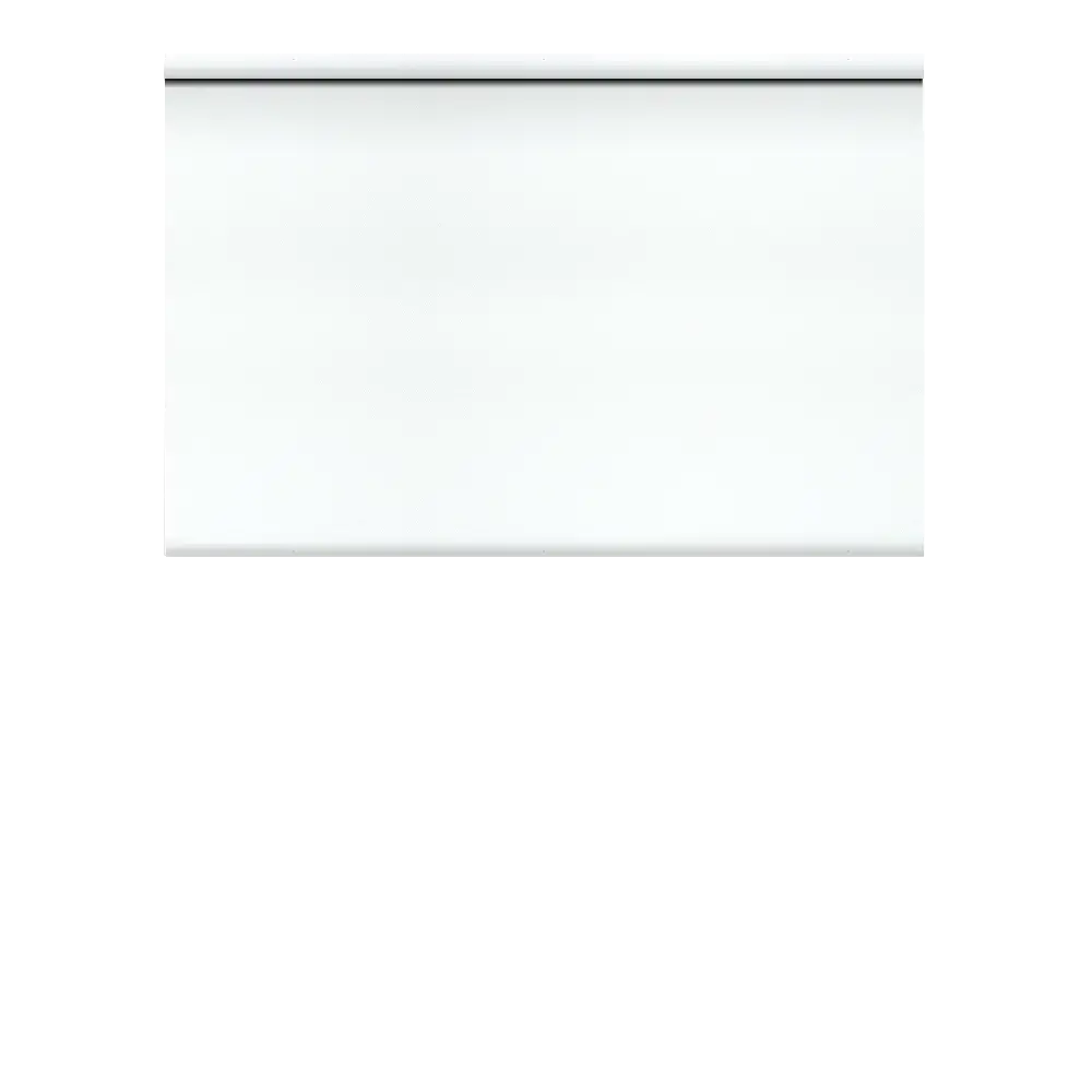 Wireless electric roller blind - Blackout White