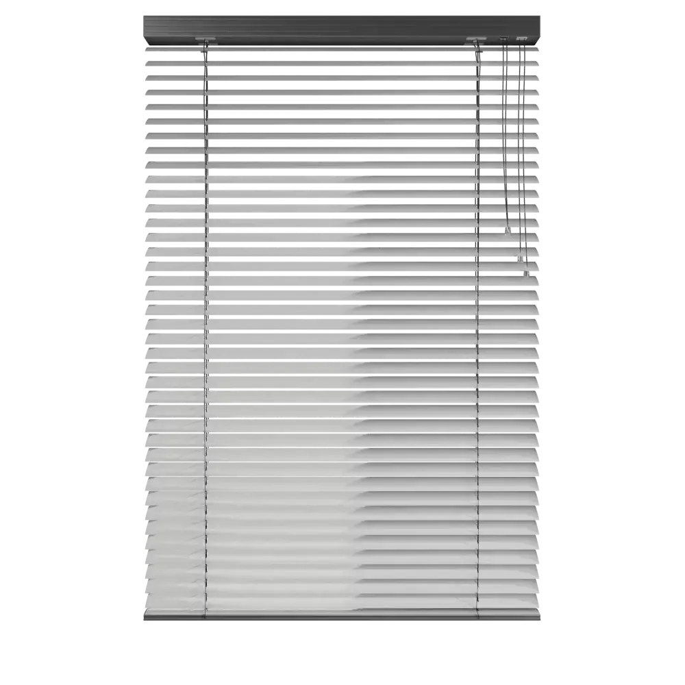 Aluminum blind 50mm "Silver" dimensions: 730mm/1410mm