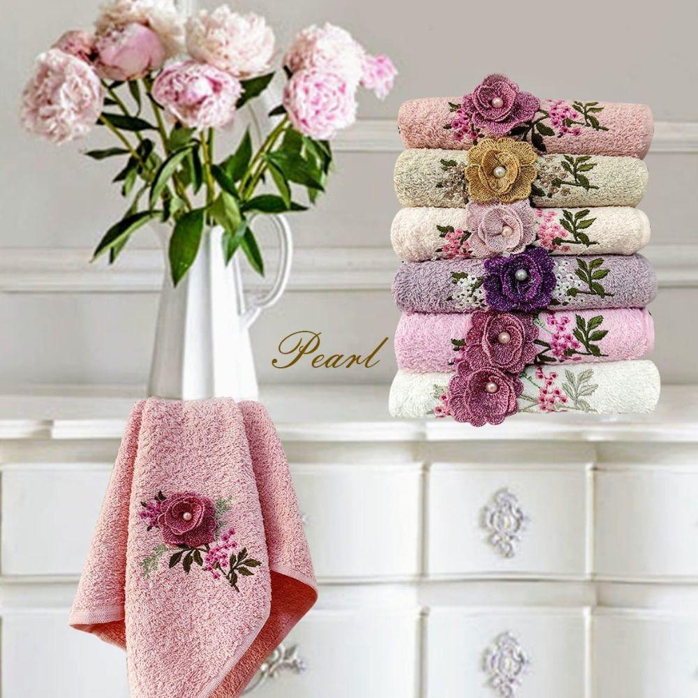 Set of 6 towels - PEARL