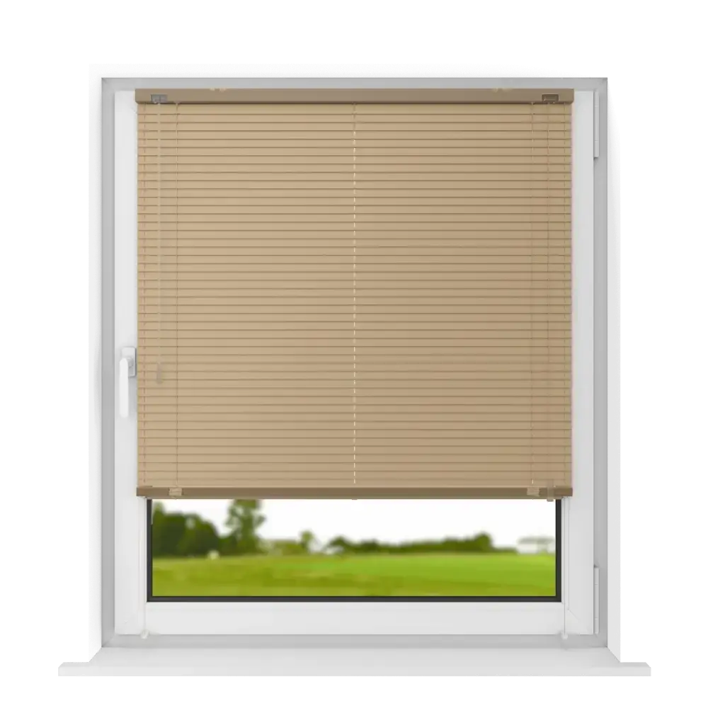 Aluminum blinds 25MM - Delicate brown