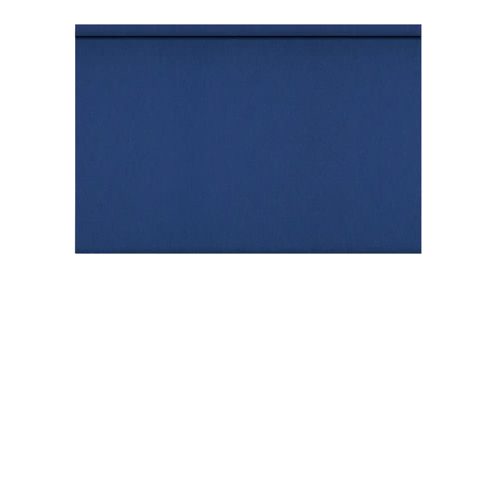 Wireless electric roller blind - Blackout Blue