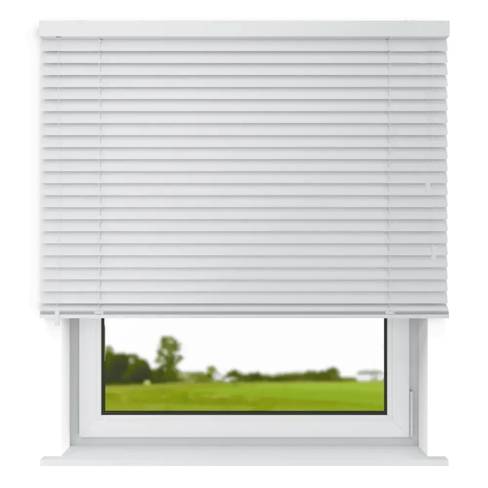 Aluminum blinds 50MM  - White perforated