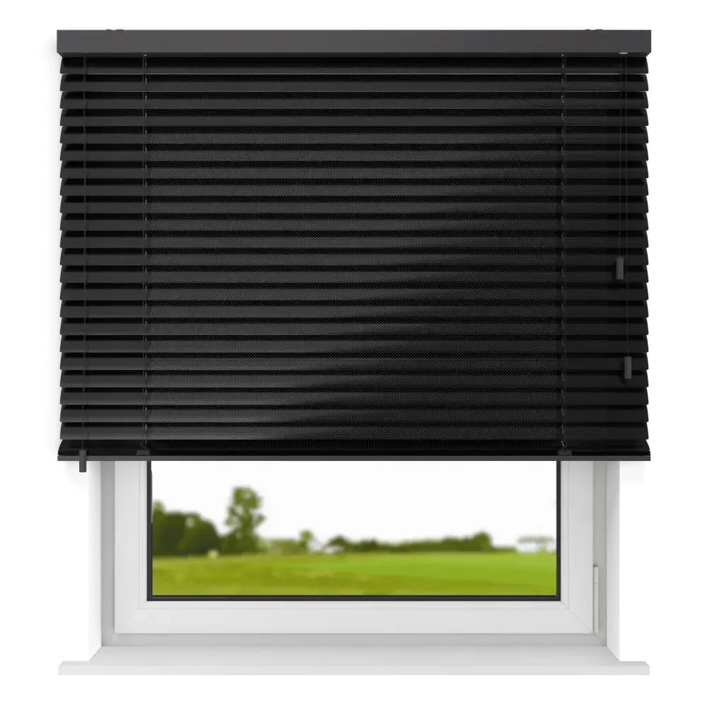 Aluminum blinds 50MM - Black perforated