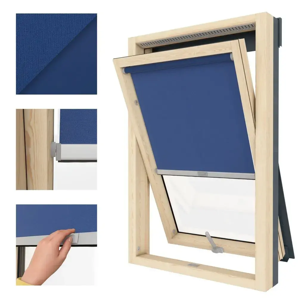 Skylight Blind - Blackout Blue