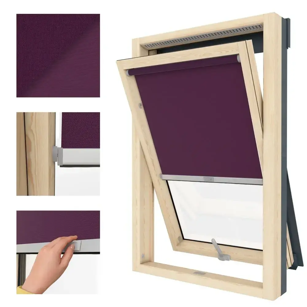 Skylight Blind - Blackout Purple