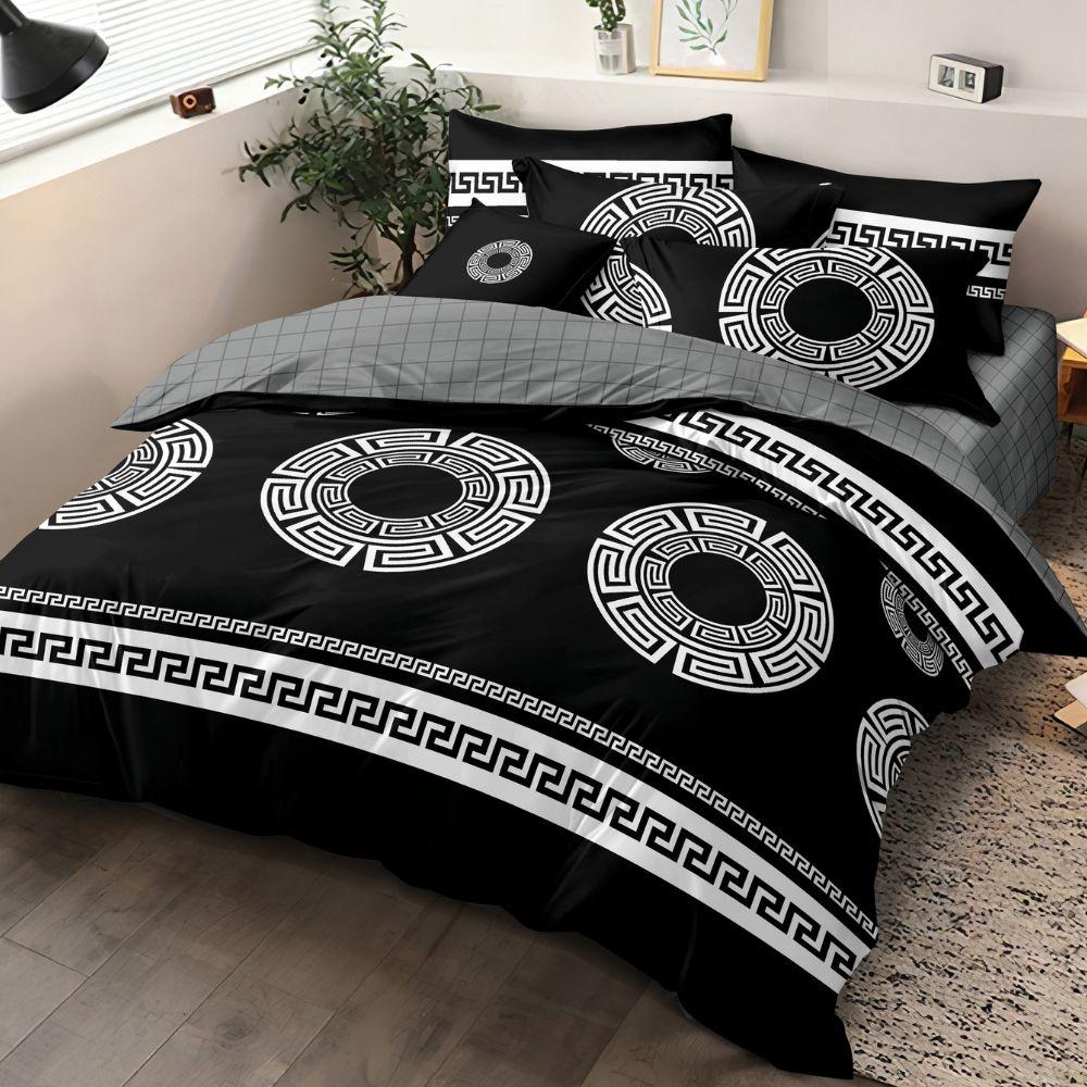 3-piece bedding set - EDITH BLACK